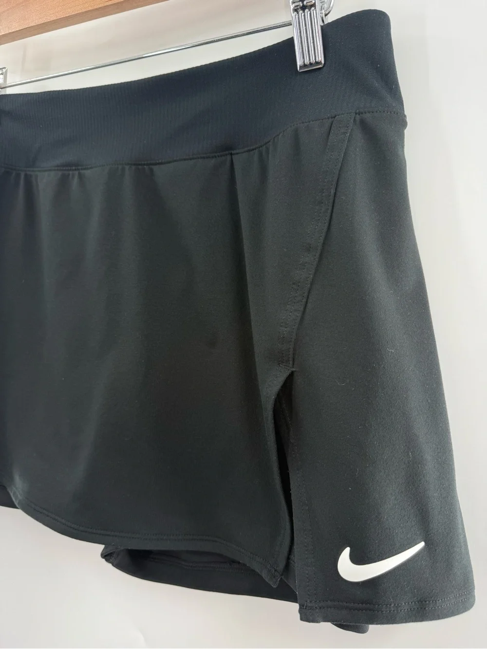 Nike Court Dri-Fit Victory Tennis Skort Black Tennis Prep Streetwear Size Large